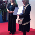 Bücherfrau 2013-Valeska Henze (li) und Antje Kunstmann-SophieEulenfeld